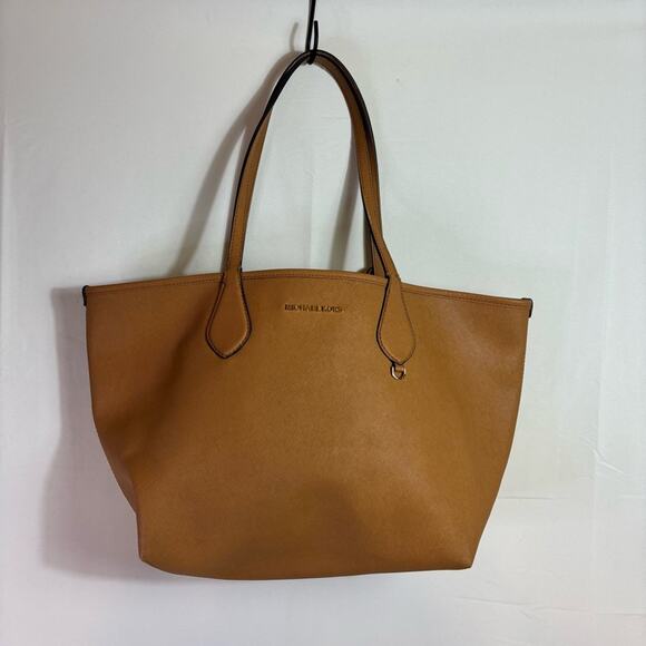 Michael Kors Tote Bag With Zip Clutch Saige Reversible Medium Shoulder Bag - Picture 3 of 9